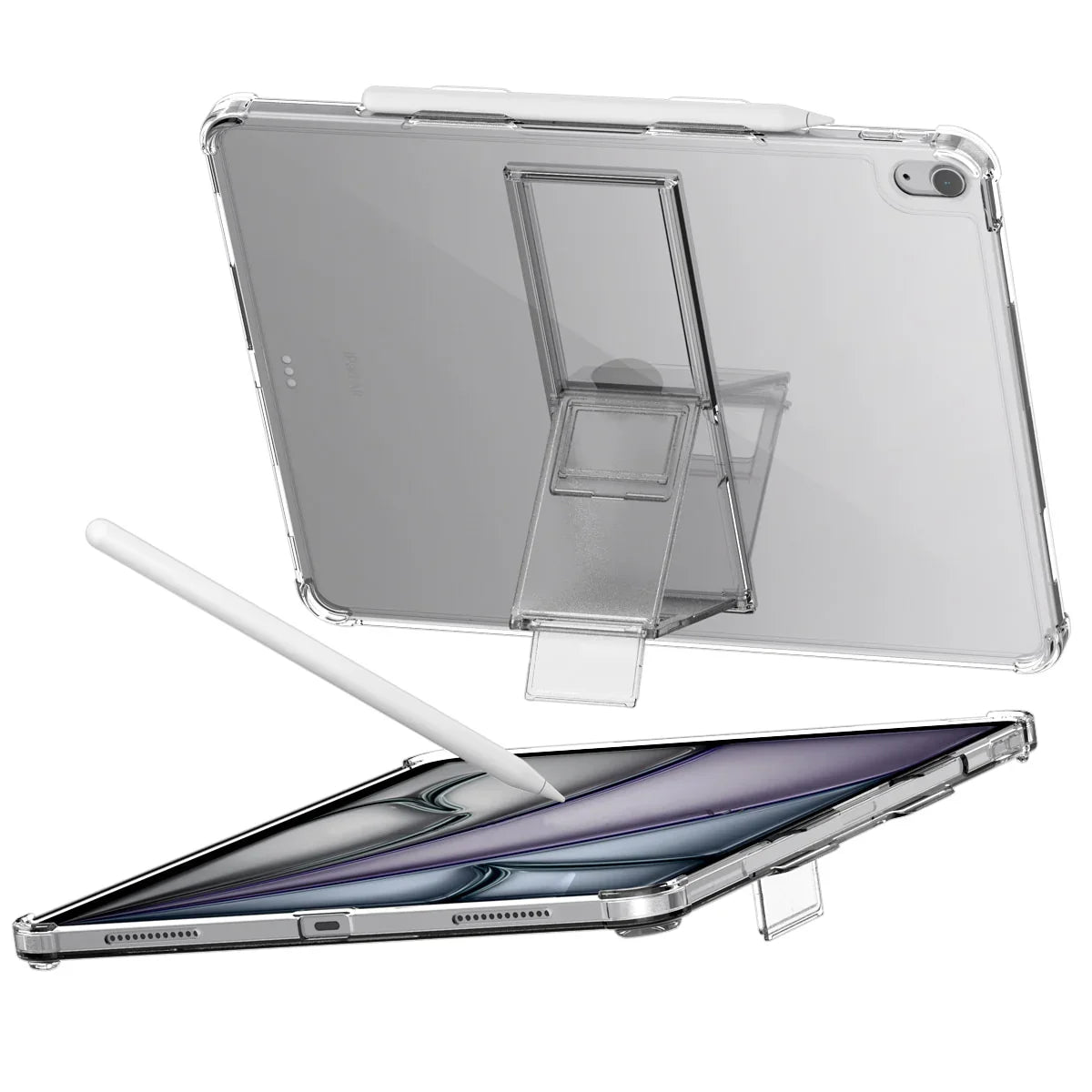 Araree Flexield Case For iPad Air 13 (M2) - Clear - Tashqila Araree Flexield Case For iPad Air 13 (M2) - Clear - Tashqila